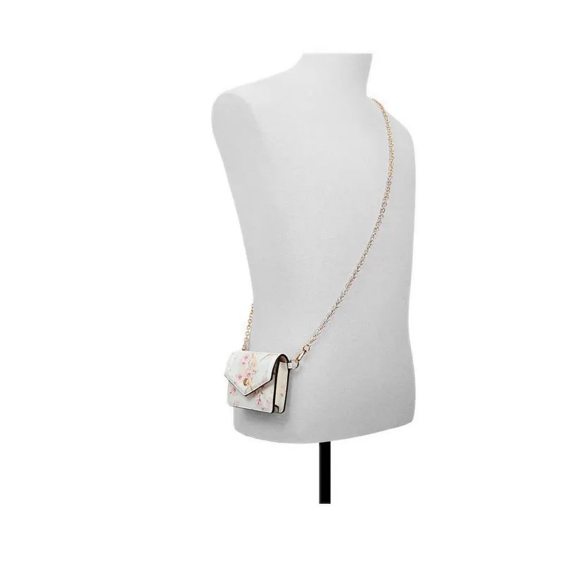 Lucilyn Wallet On A Chain - Open Pink