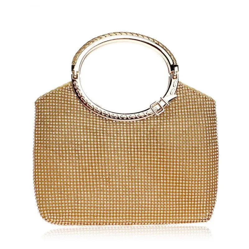 Luxury  Rhinestone Banquet Bags, Evening Dresses.