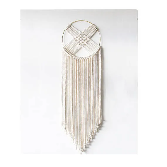 Macrame Dreamcatcher Wall Hanging