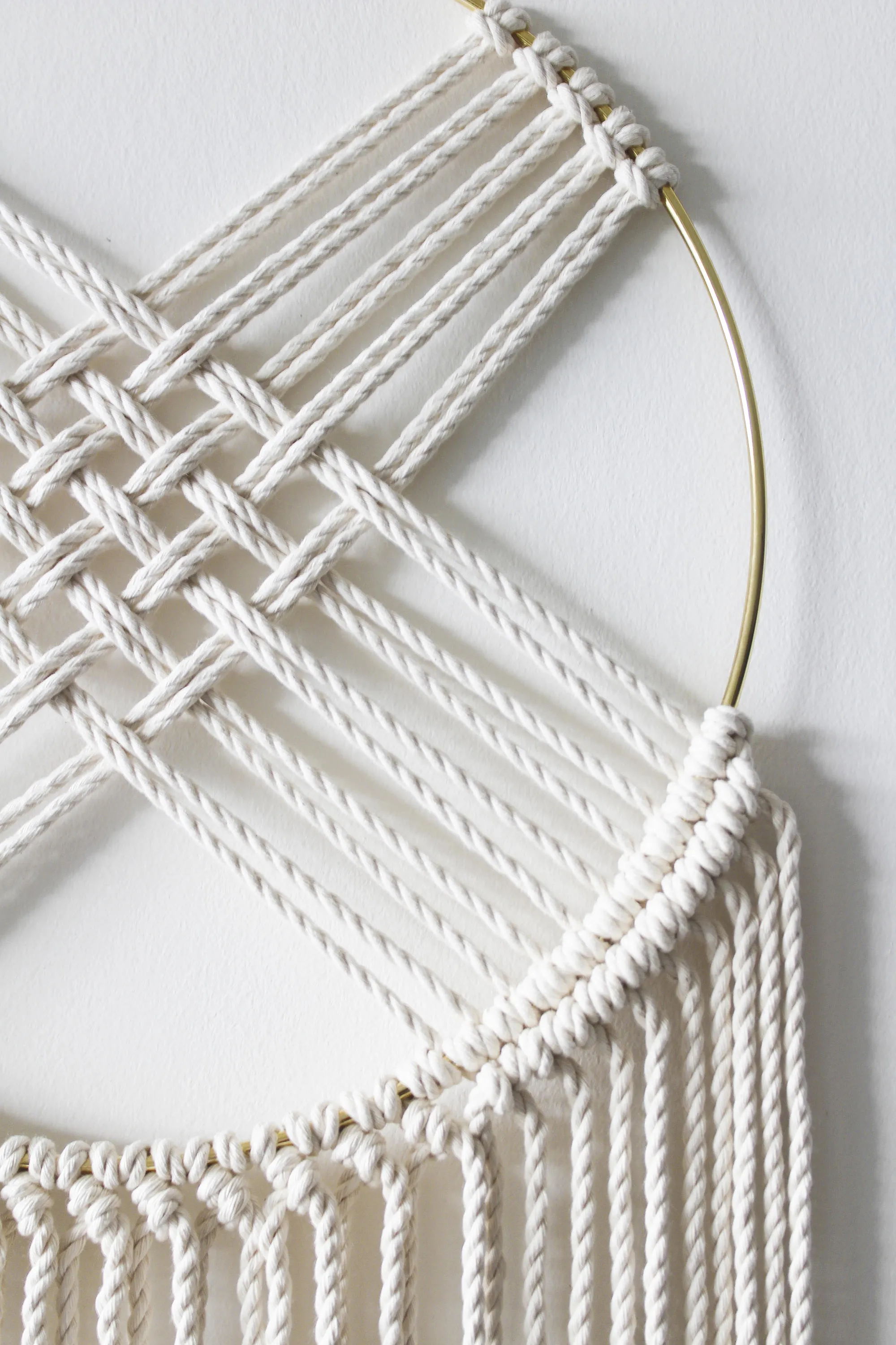 Macrame Dreamcatcher Wall Hanging