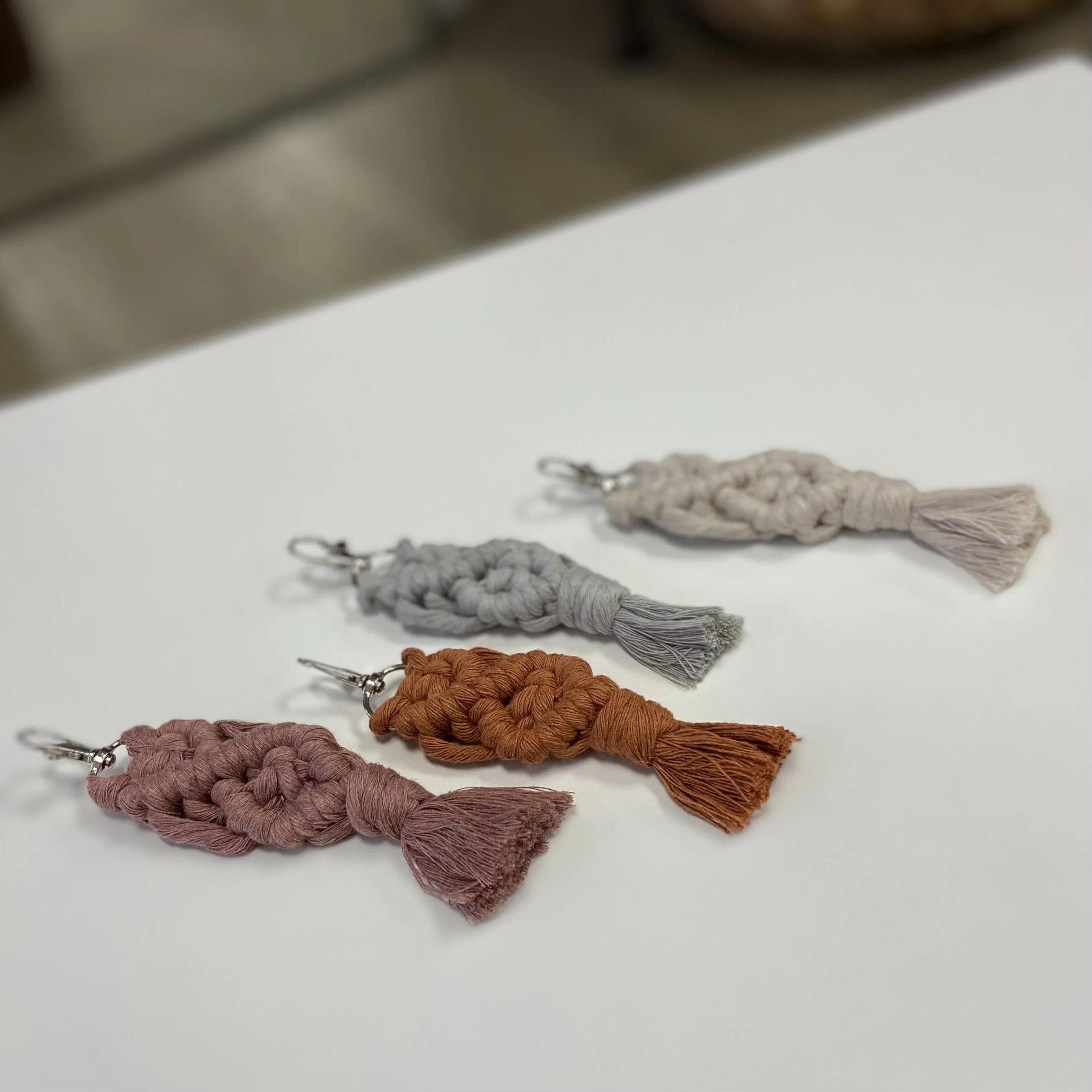 Macrame Keychains