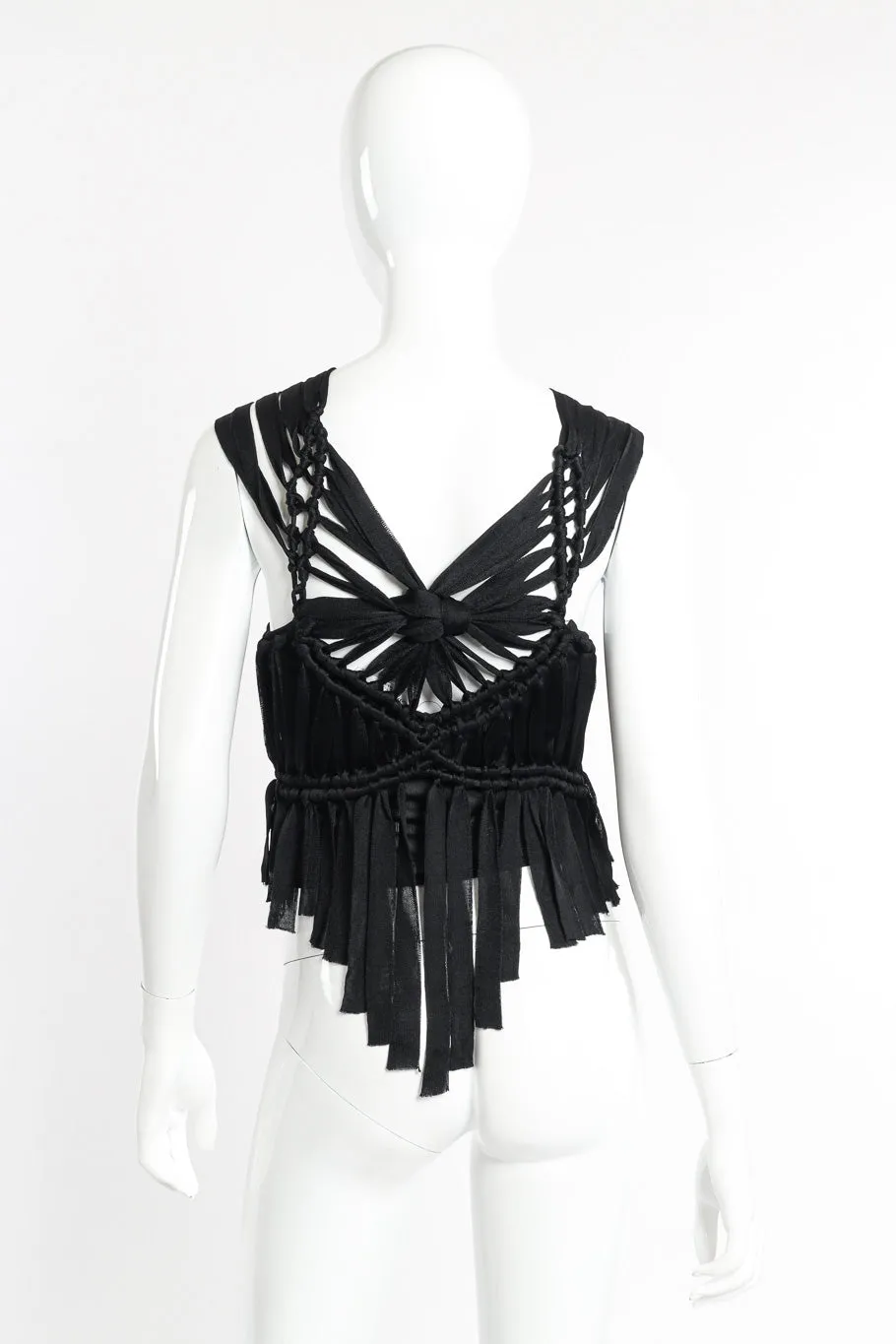 Macrame Knit Top