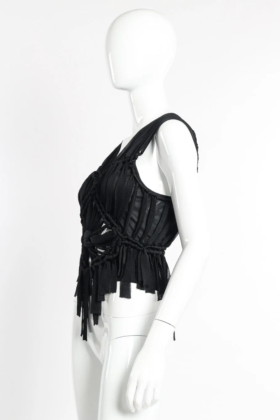 Macrame Knit Top