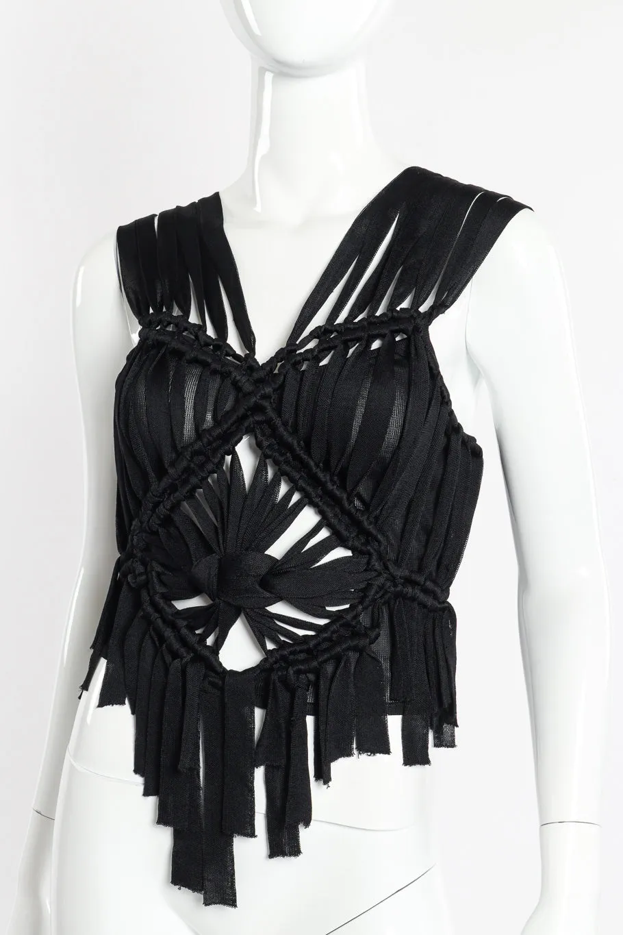 Macrame Knit Top