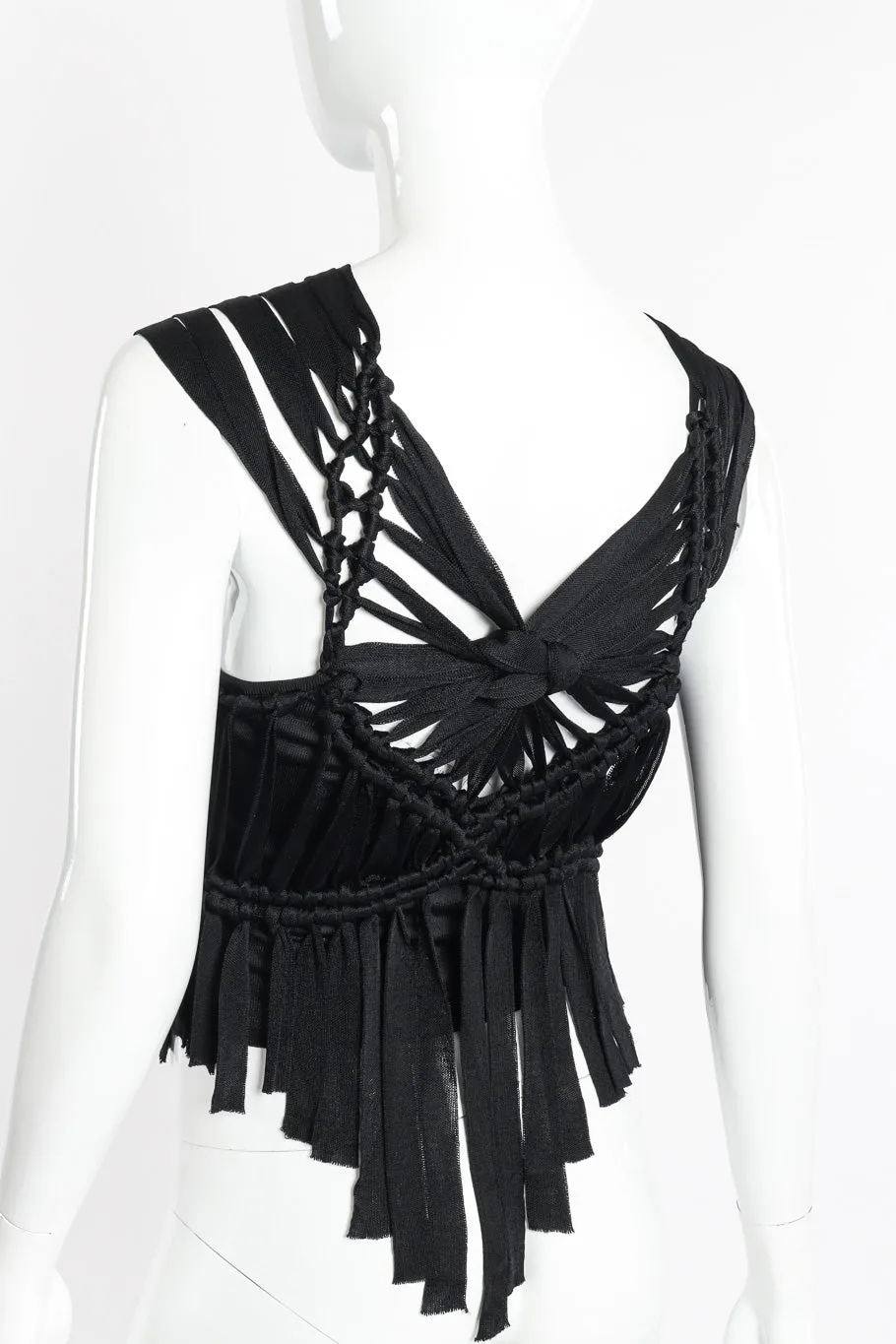 Macrame Knit Top