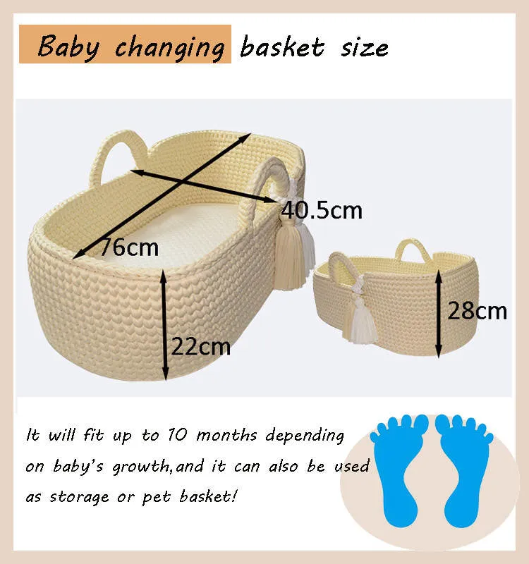 Macrame Moses Basket