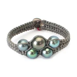 Macrame Pearl Bracelet