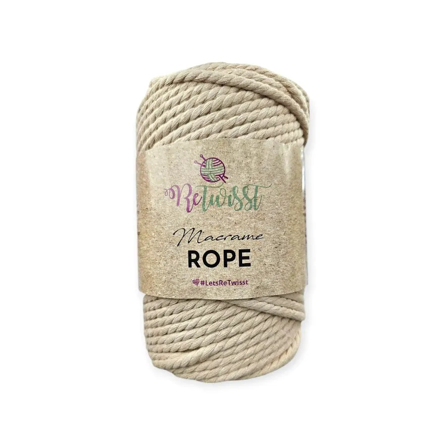 Macrame Rope 5mm 4x500g