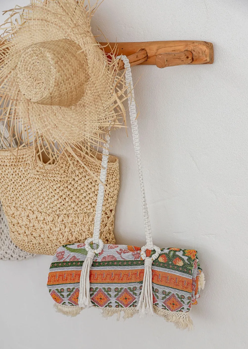 Macrame Rug Strap