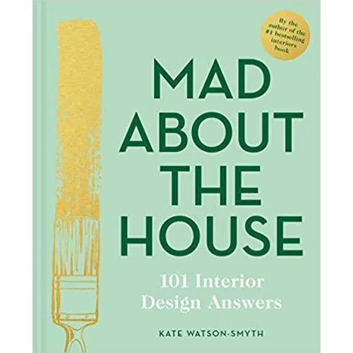 Mad About the House: 101 Interior Design Answers & Modern Macrame: 33 Stylish Projects for Your  and for Crafting Your Handmade Home 2 Books Set
