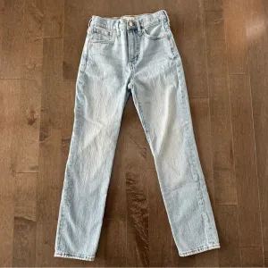 Madewell Women's The Perfect Vintage Jean High Rise Minimalist Size 24