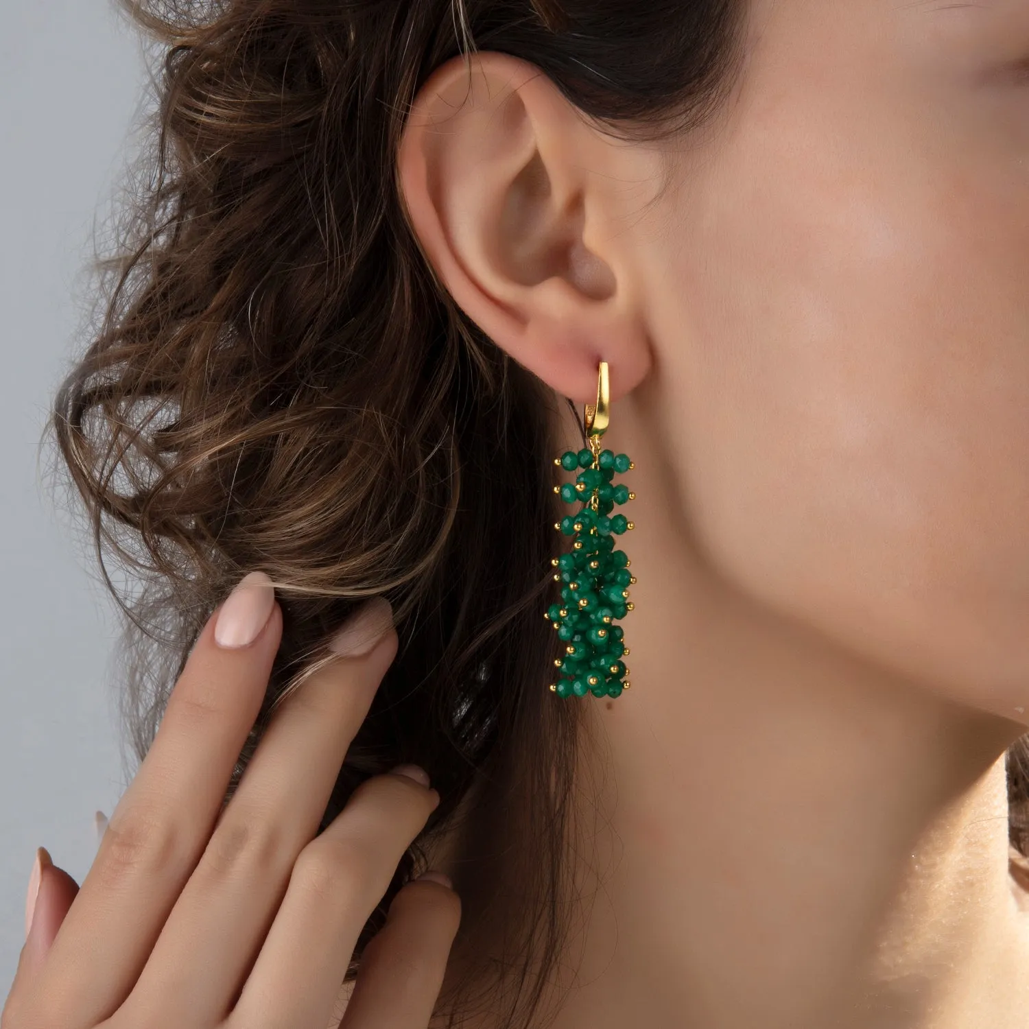 Madrid Emerald Earrings