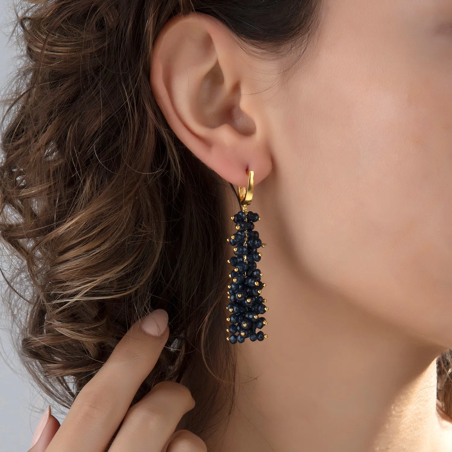 Madrid Sapphire Earrings