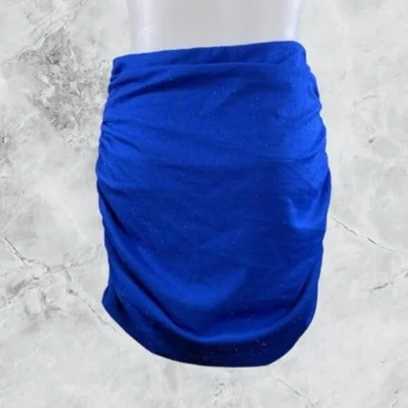MAJORELLE Tennile Mini Skirt - Navy Night Sky