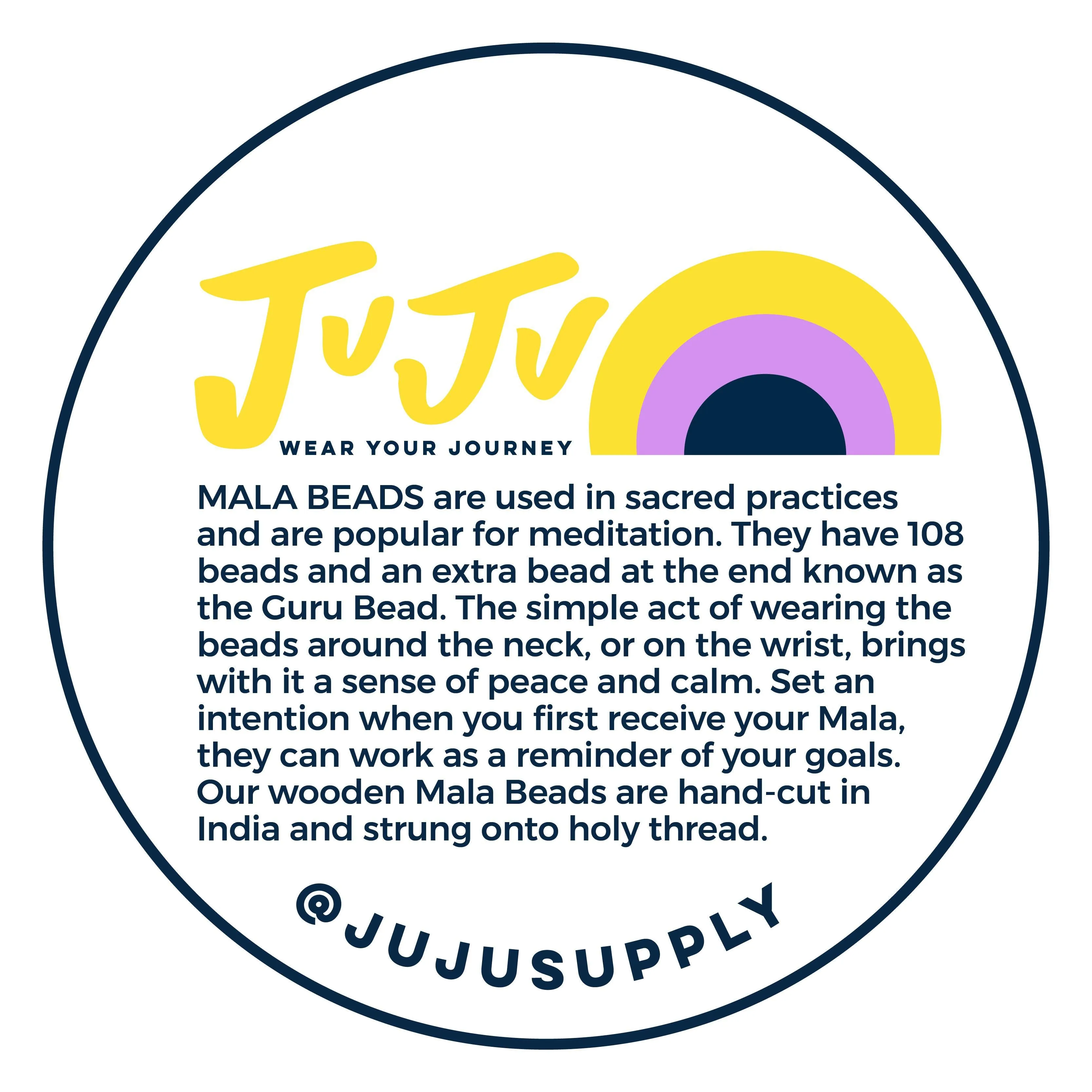 Mala Intention Beads
