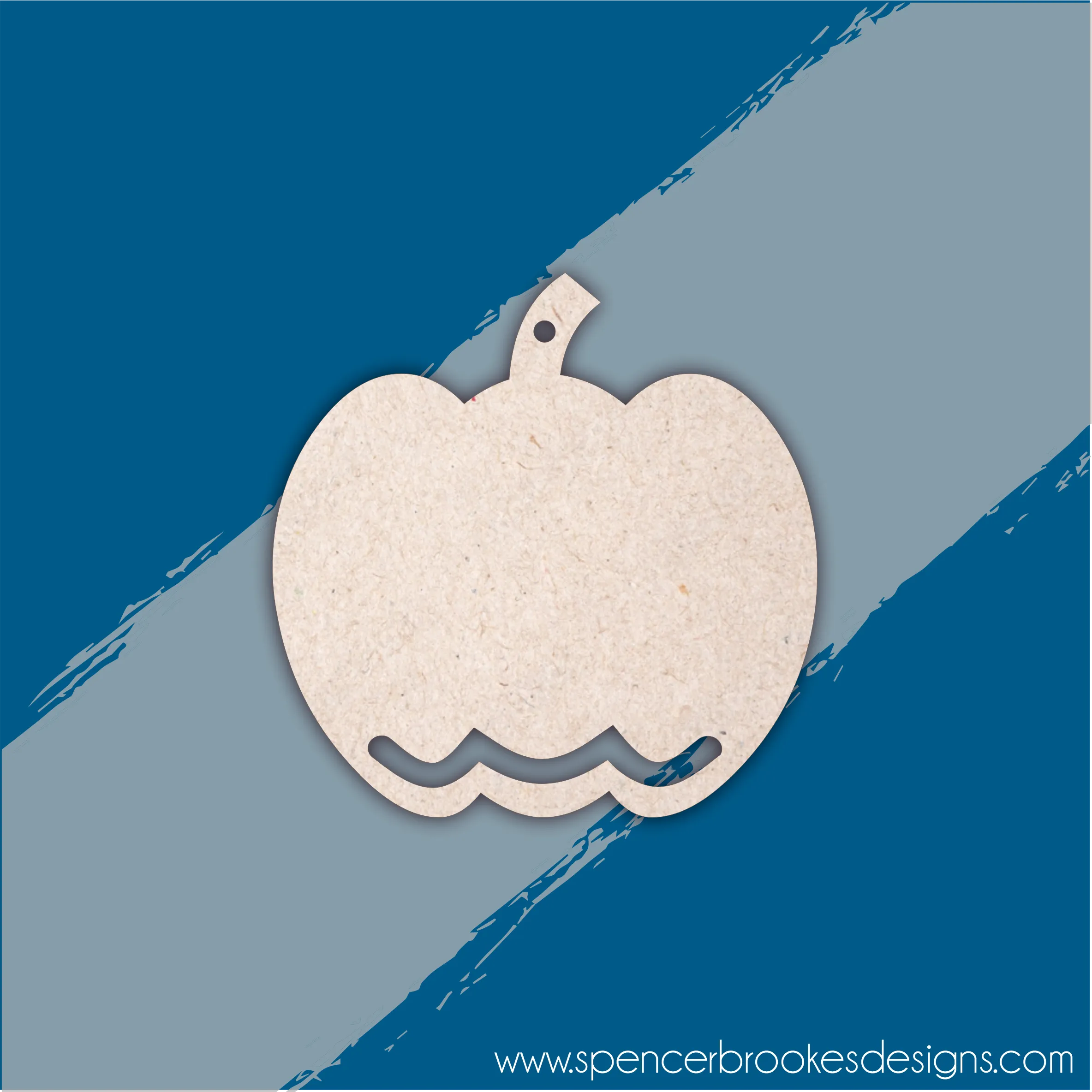 MDF Blank Macrame Pumpkin Shape