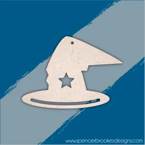 MDF Blank Macrame Witches Hat Shape