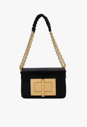 Medium Natalia Leather Shoulder Bag