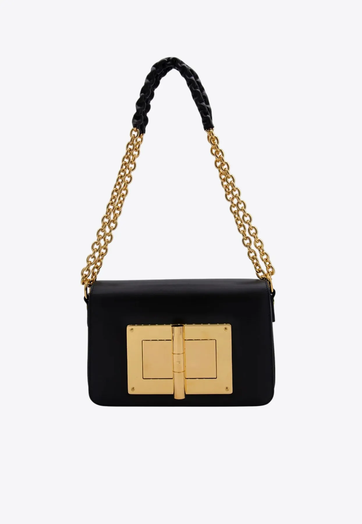 Medium Natalia Leather Shoulder Bag