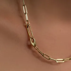 Medium Pavé Charm Lock