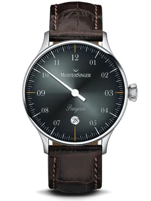 MeisterSinger Pangaea Date PMD907D 40mm Automatic Stainless Watch