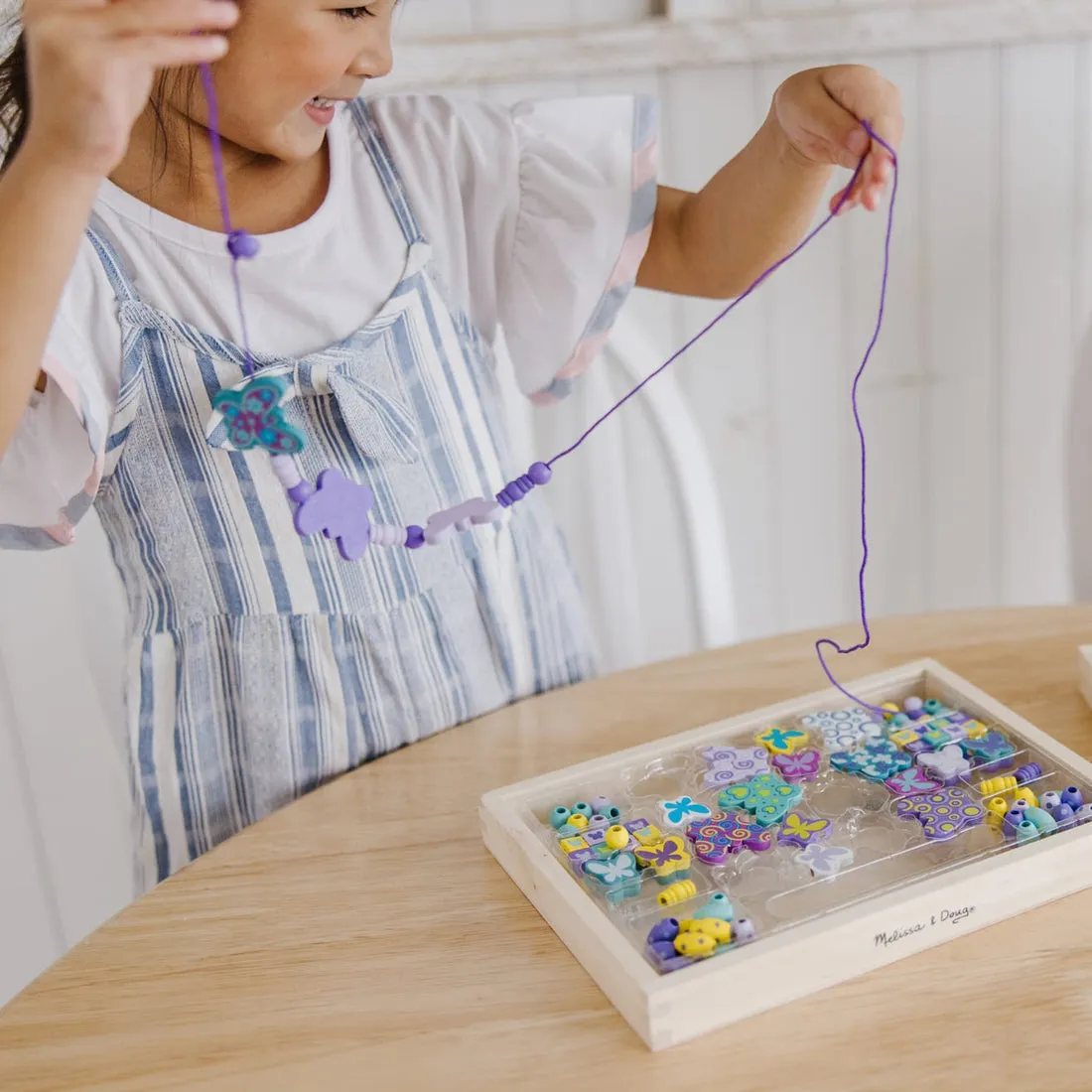 Melissa & Doug Butterfly Friends Bead Set