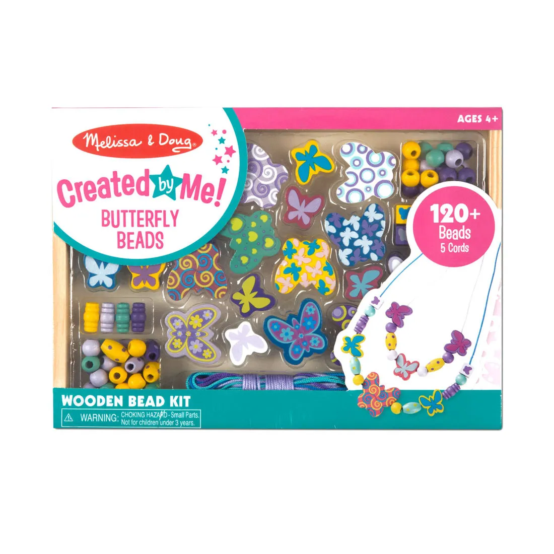 Melissa & Doug Butterfly Friends Bead Set
