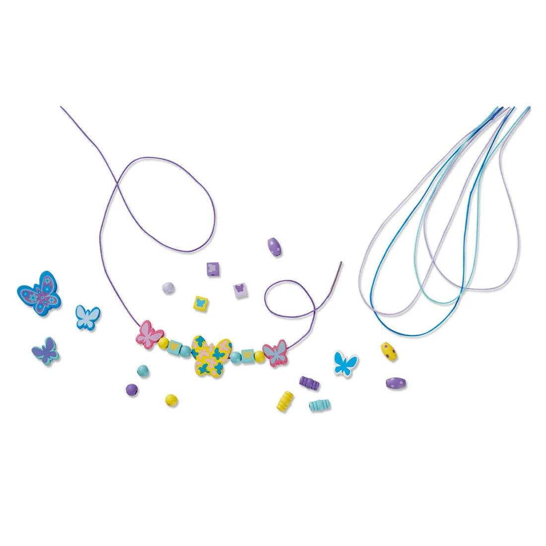 Melissa & Doug Butterfly Friends Bead Set