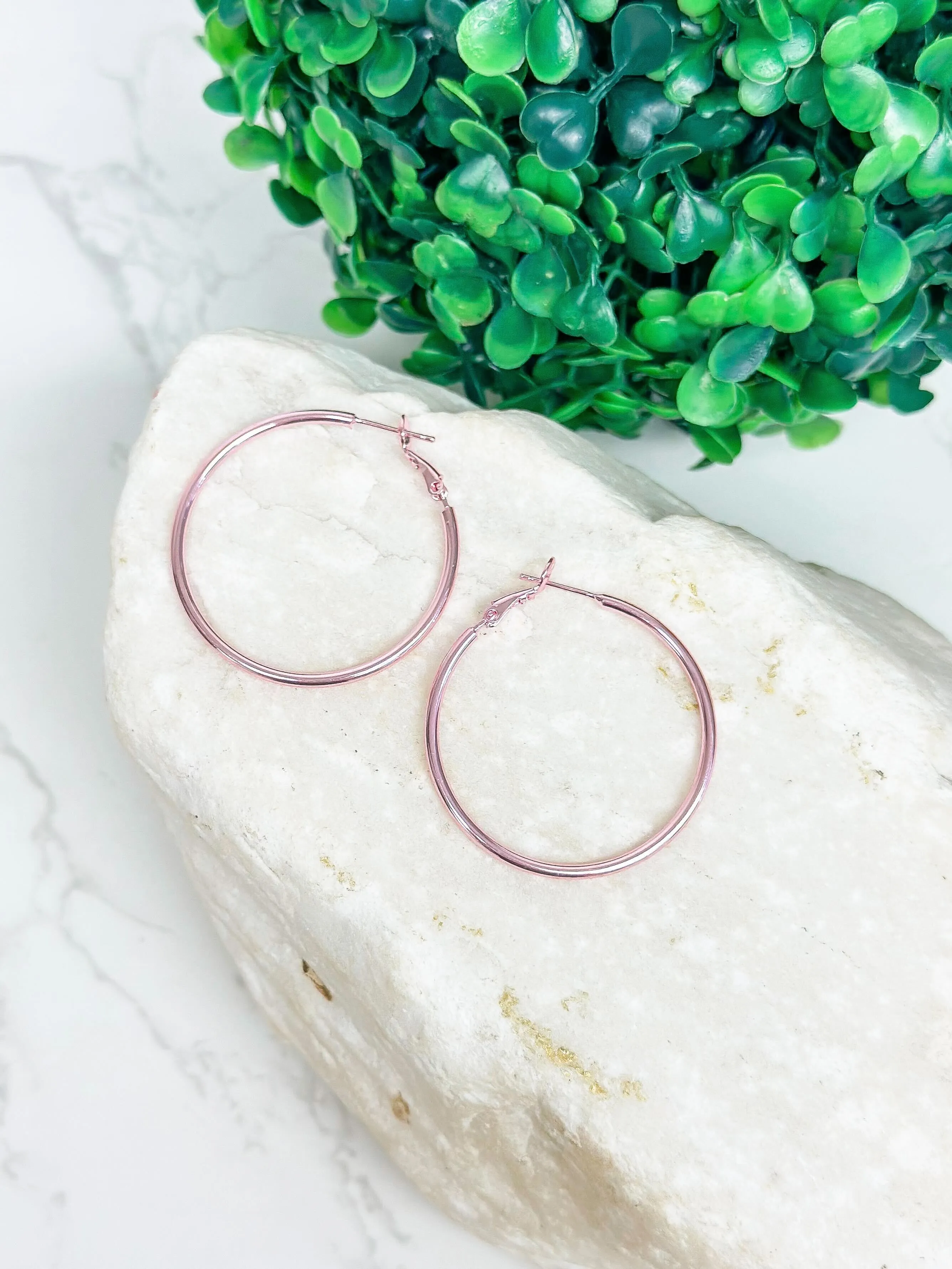Melt My Heart Hoops - BB Pink/Blushing/Mint/Baby Blue by B.B. Lila