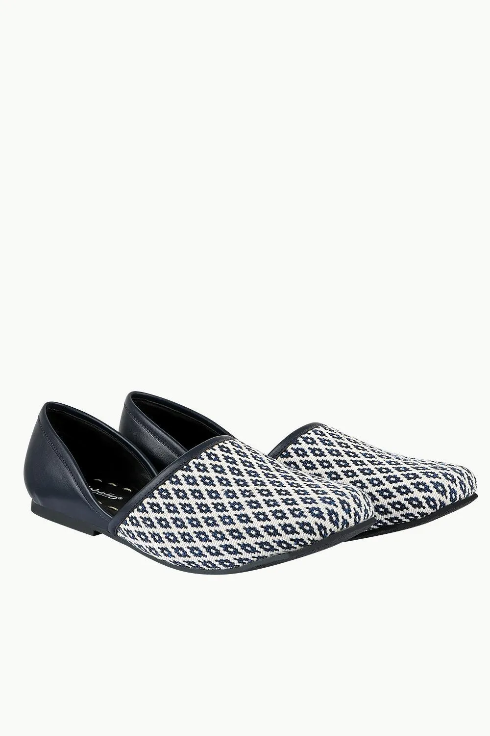 Men's Diamond Jacquard Juttis