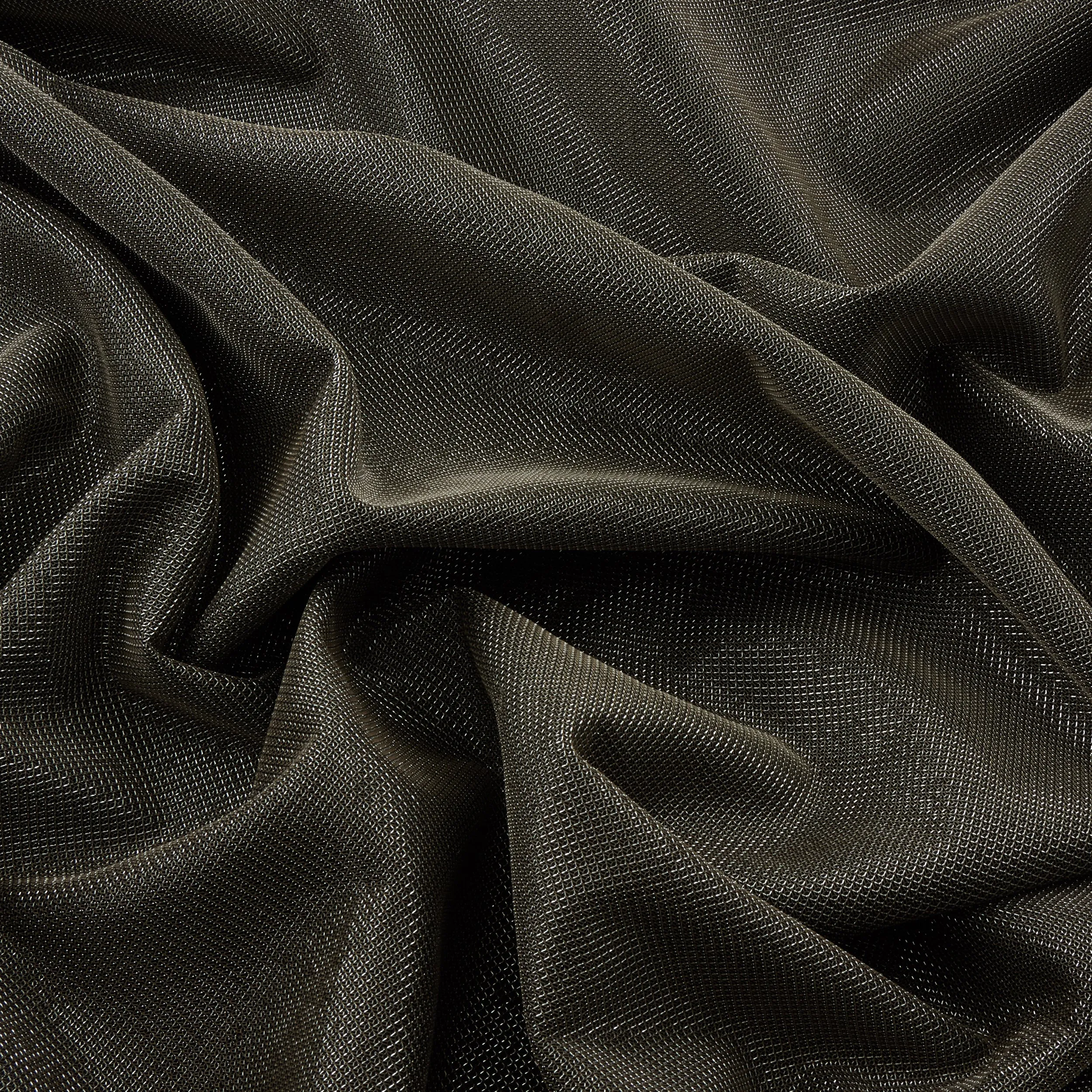 Micro Diamond Mixed Metallic Fabric