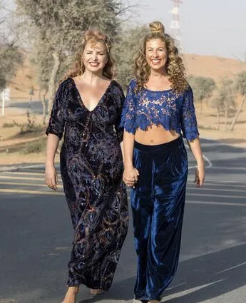 Midnight Blue Velvet Dress with Sequins