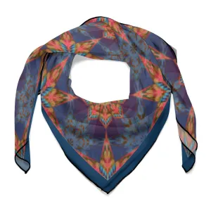 Midnight Starburst Women's Scarf, a fabulous explosion of multicolored fun pattern!