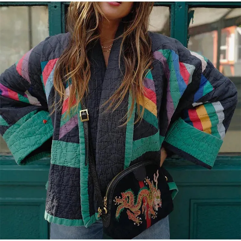 Mila™ - Stylish Vintage Handmade Jacket