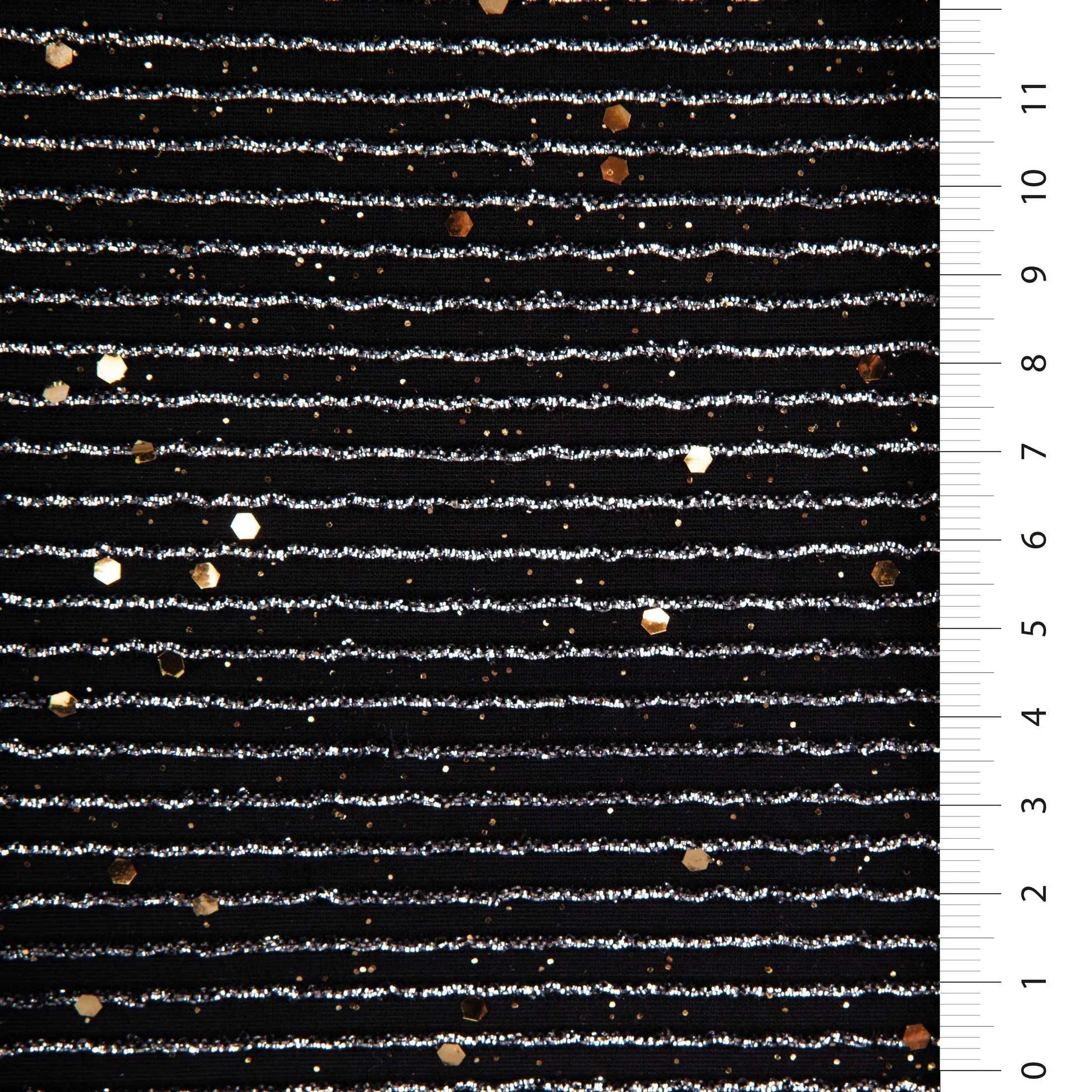 Mini Sequined Shiny Shiny Silvery Flexible Knitted Silver Fabric