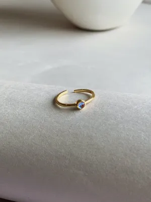 Minimalist Opal Ring