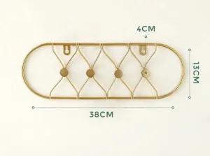 Minimalist Oval Wall Hanging Hook