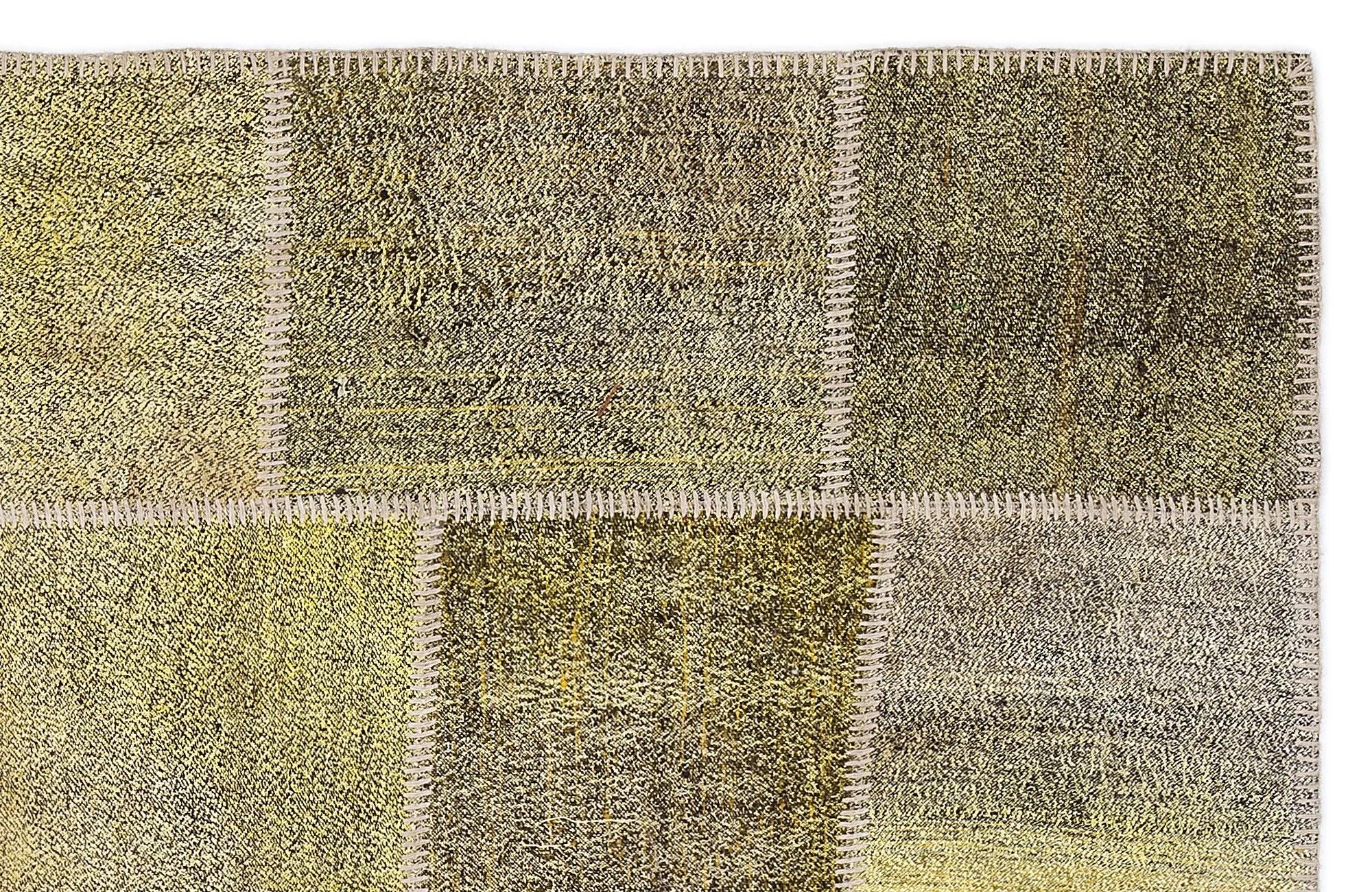 Mixed Over Dyed Kilim Patchwork Unique Rug 5'3'' x 7'7'' ft 160 x 230 cm