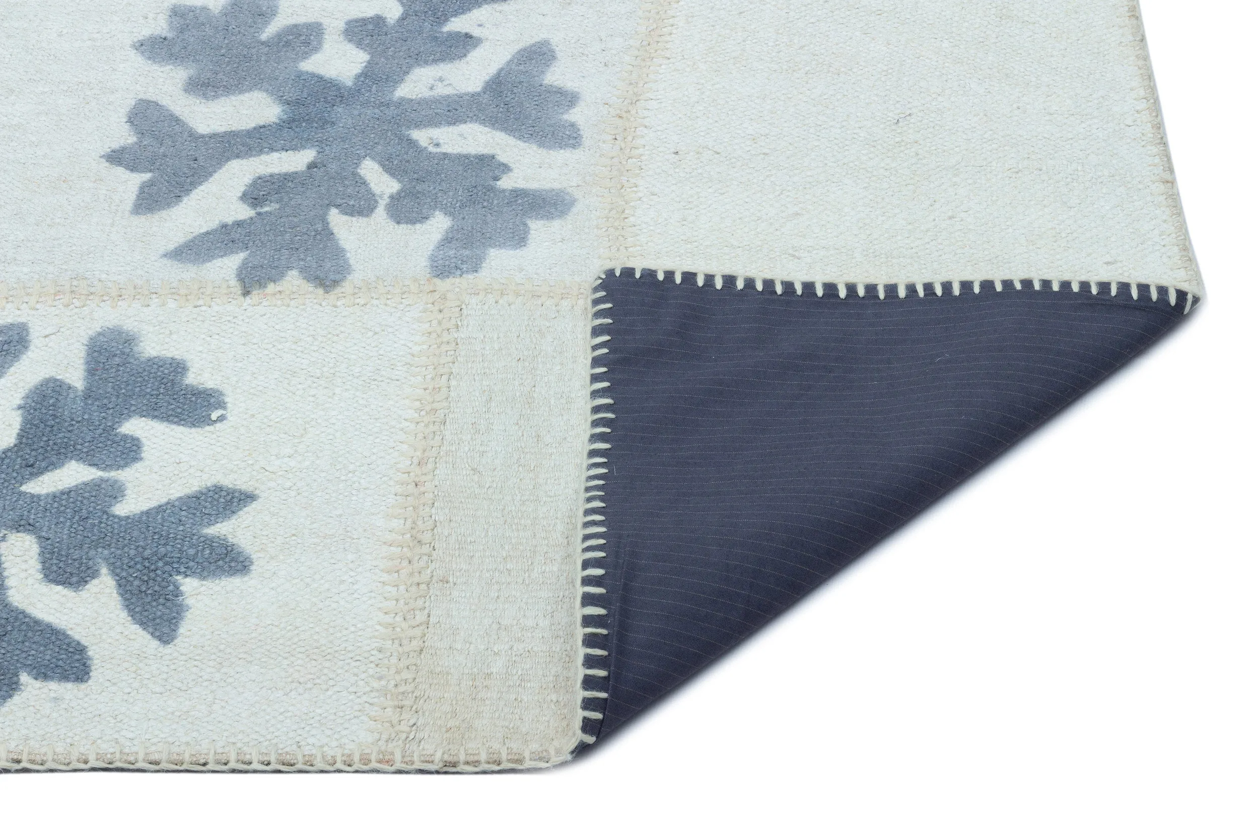 Mixed Over Dyed Kilim Patchwork Unique Rug 6'6'' x 9'9'' ft 198 x 298 cm