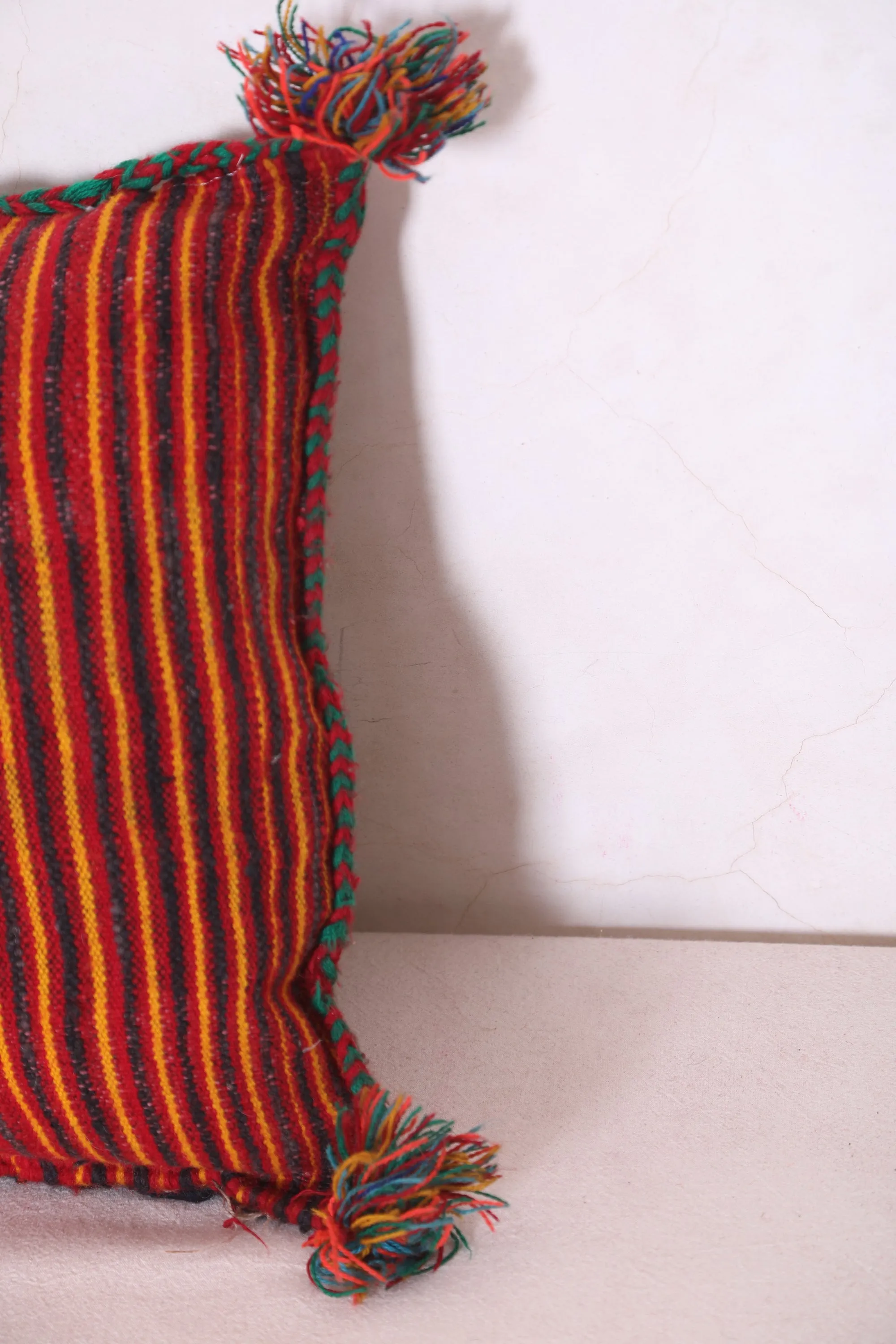 Moroccan pillow 15.7 INCHES X 15.7 INCHES