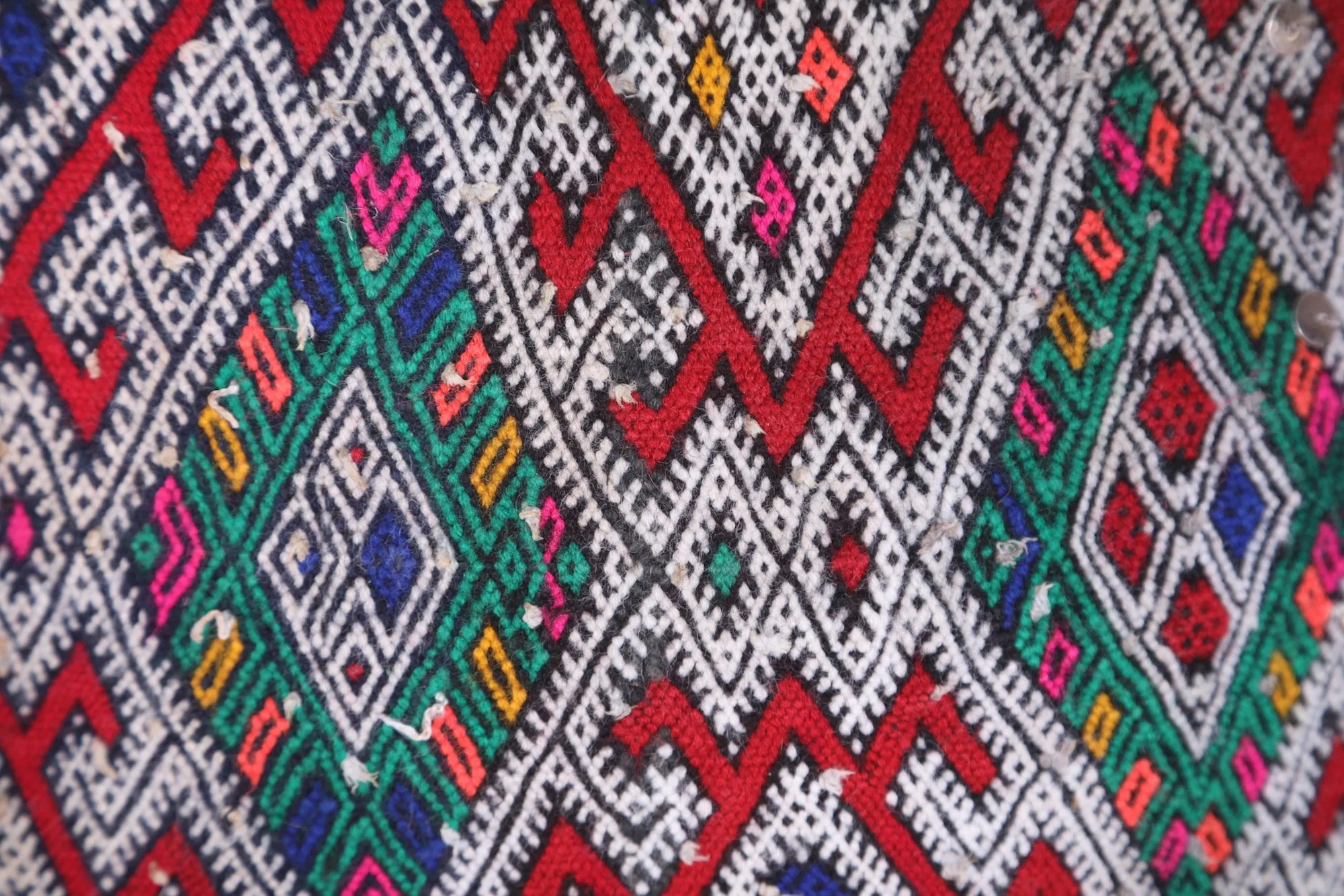 Moroccan pillow 15.7 INCHES X 15.7 INCHES