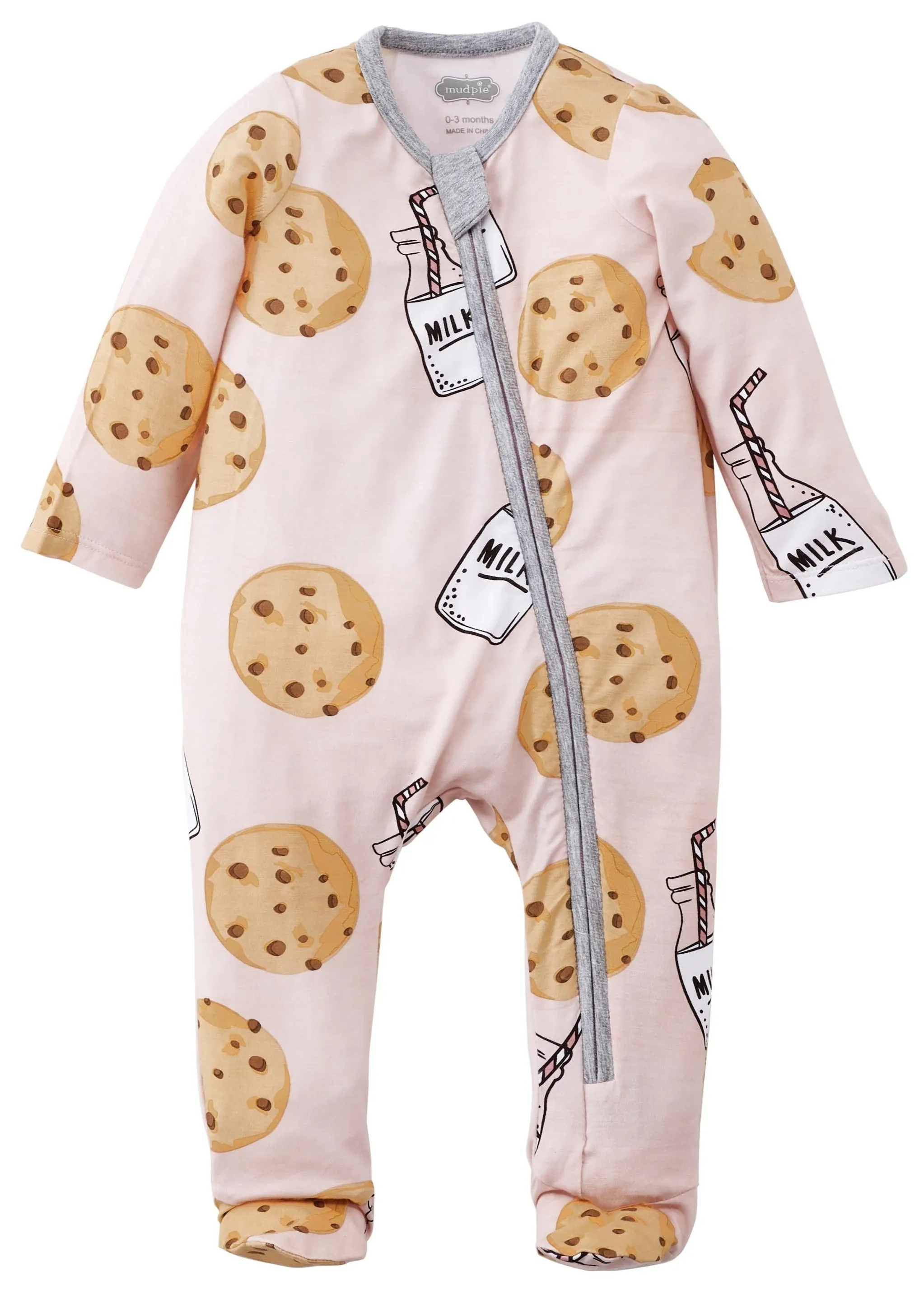 Mud Pie Pink Cookie Sleeper w/Zipper
