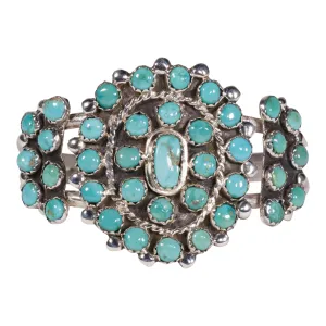 Multi-Stone Zuni Turquoise Bracelet