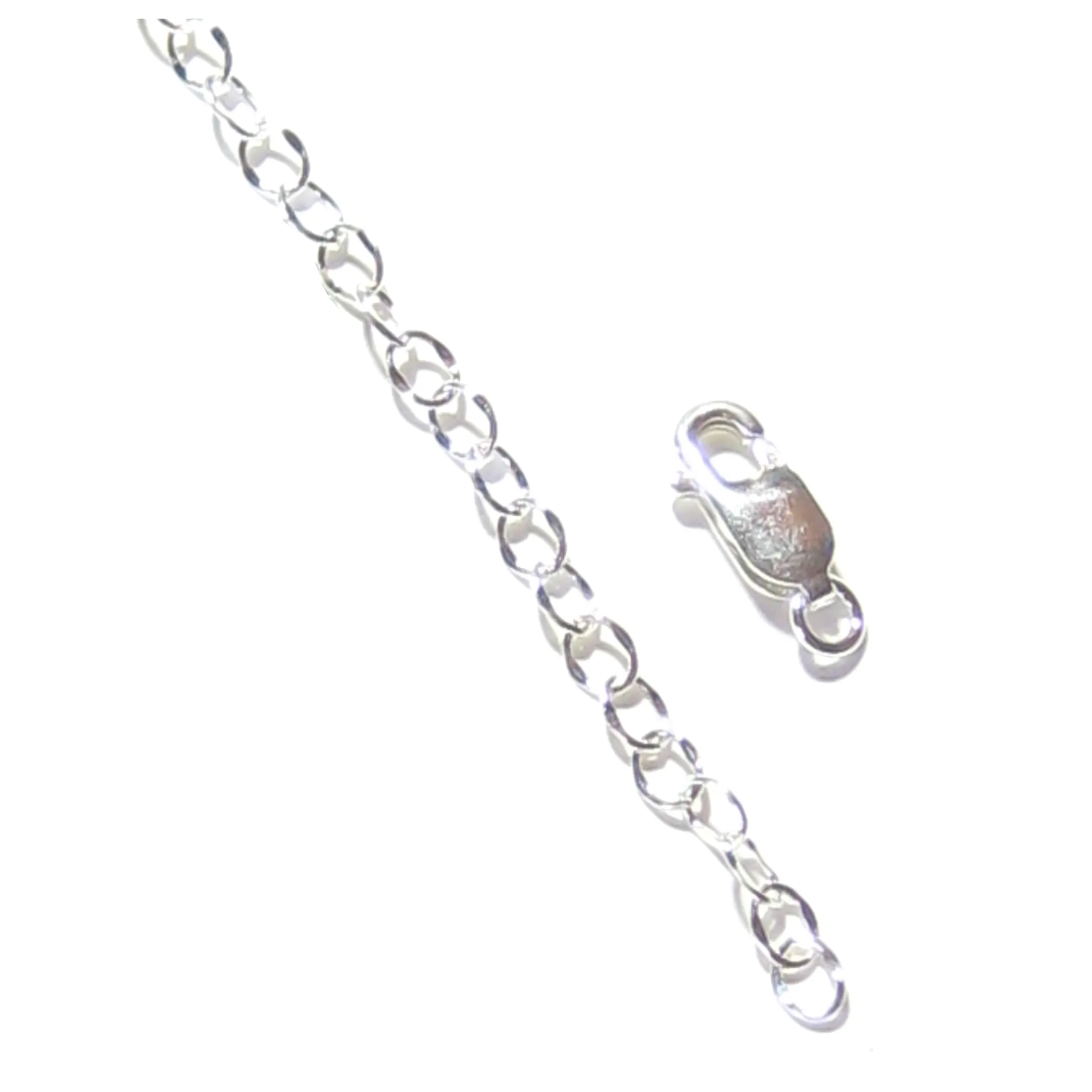 Murano Glass Blue Plum Sterling Silver Necklace by JKC Murano