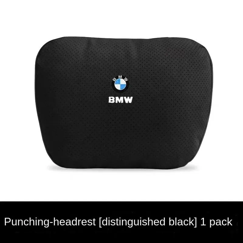 Natural Fiber Car Headrest Neck Pillow & Waist Cushion - Suitable for Car