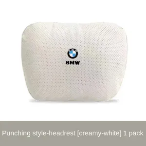 Natural Fiber Car Headrest Neck Pillow & Waist Cushion - Suitable for Car