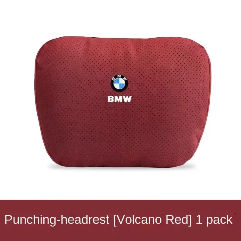 Natural Fiber Car Headrest Neck Pillow & Waist Cushion - Suitable for Car