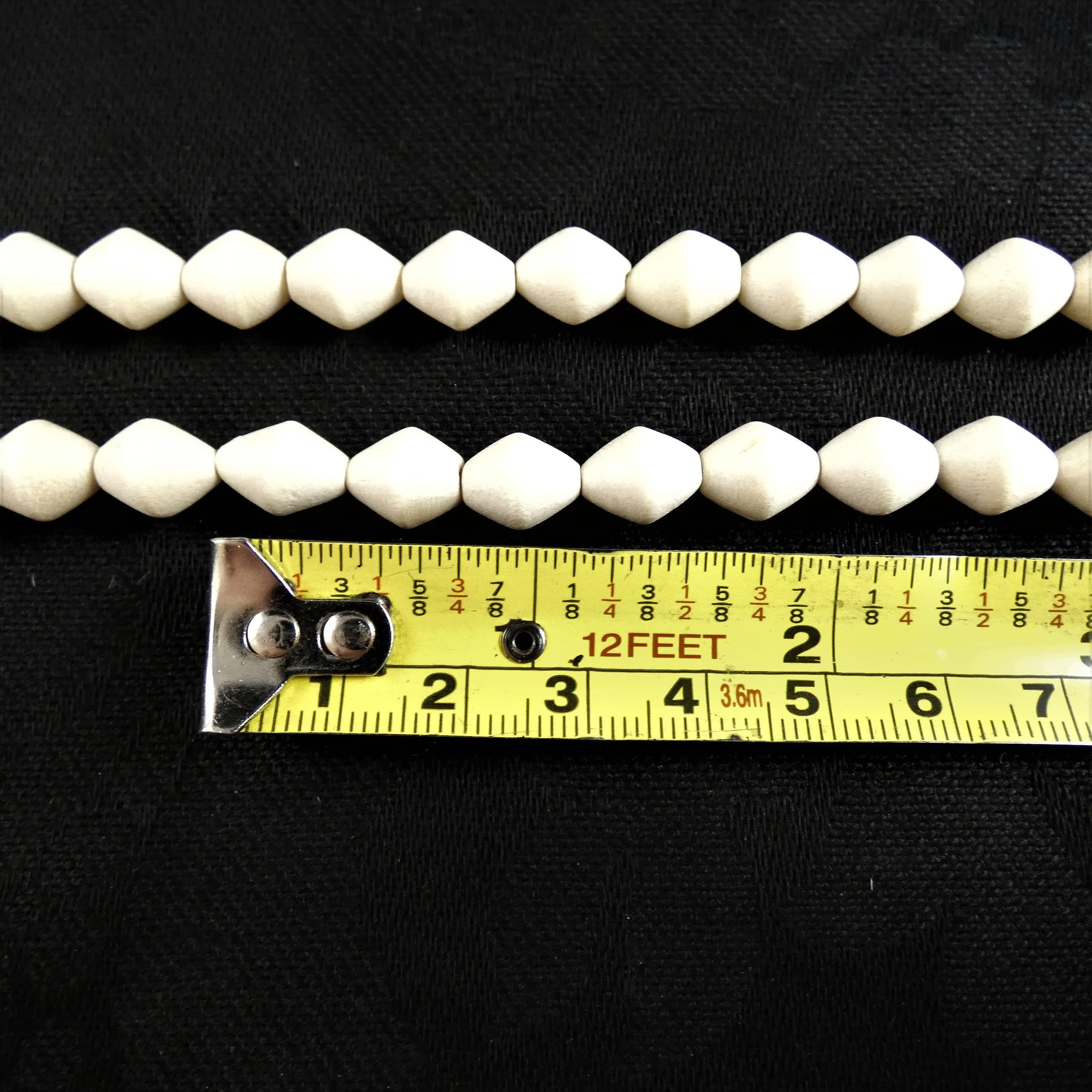 Natural High Quality Wooden Bead Strands(bicone)