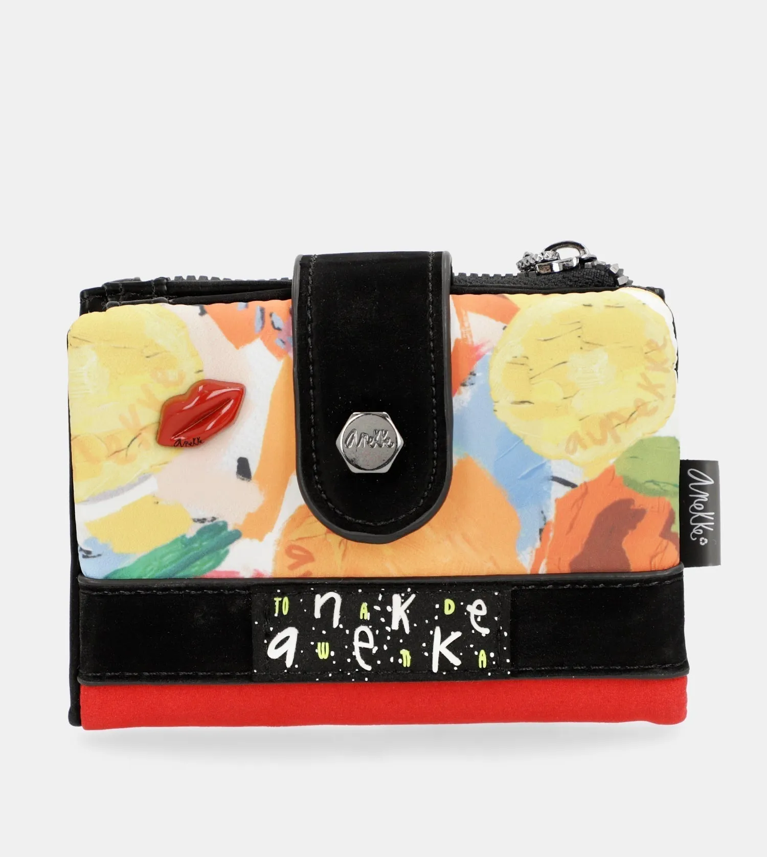 Nature Colors Red Medium Wallet