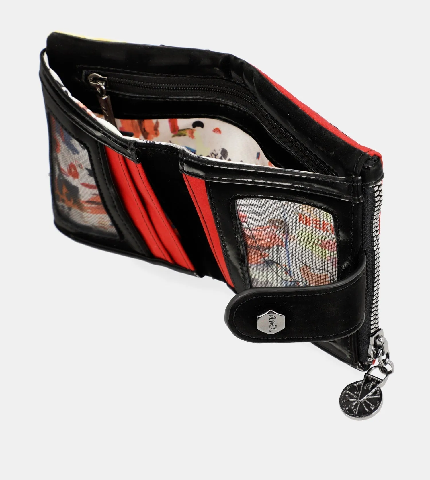 Nature Colors Red Medium Wallet